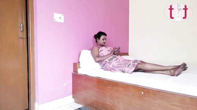 Horny brother fucks his bhabhi with his huge cock in this video