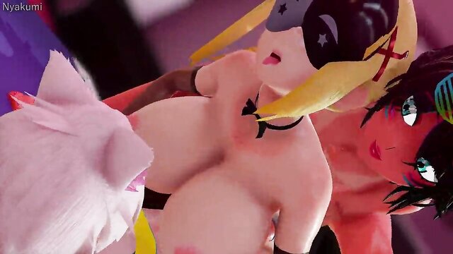 Video erótico Lewd Darkness com Escuridão Impúdica: 3D, Big Ass, Hentai, Big Tits, Big Cock, Futanari, Futa, Big Dick, Big Boobs, Misaki, Kumi e MMD. Nyakumi Neko.