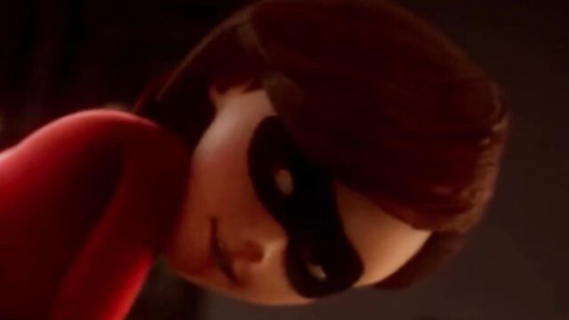 Cowgirl and MILF Helen Parr in The Incredibles 3D Animation
