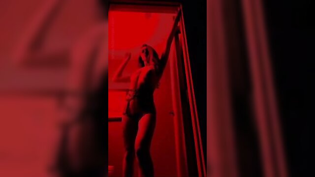 Girl gets naughty with a TikTok challenge and strips down