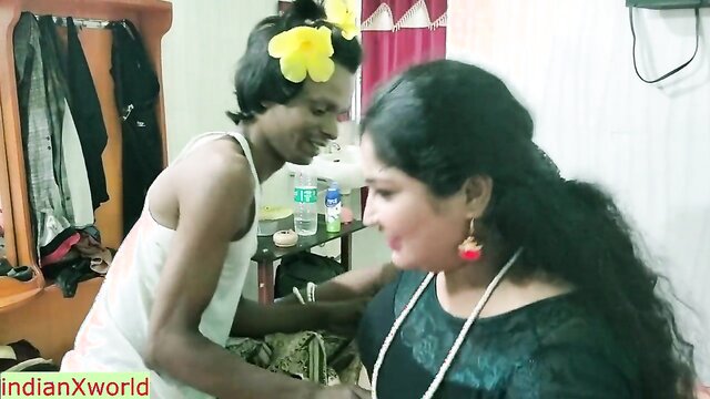 Indian hotwife with big boobs and ass gets fucked hard by young pondid