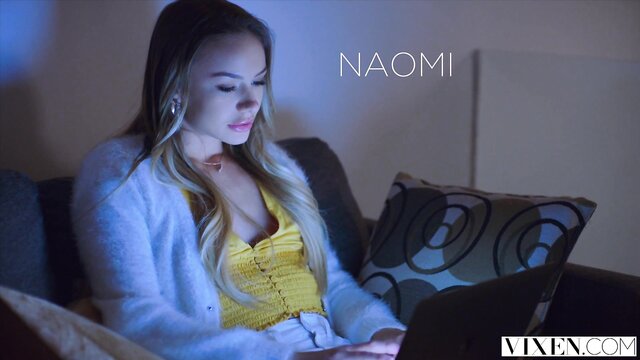 Naomi Swann gives a steamy blowjob and gets fucked hard in 3D
