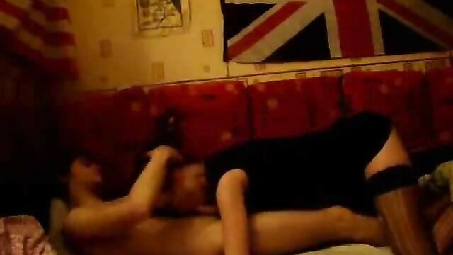 Amateur couple enjoys hardcore action with Russian teen