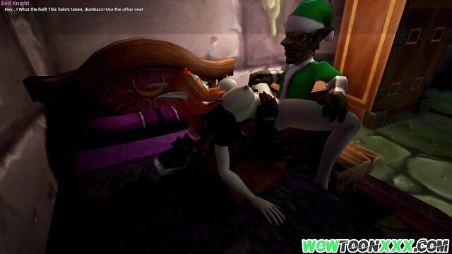 Watch as elves and horny humans engage in raw and passionate sex