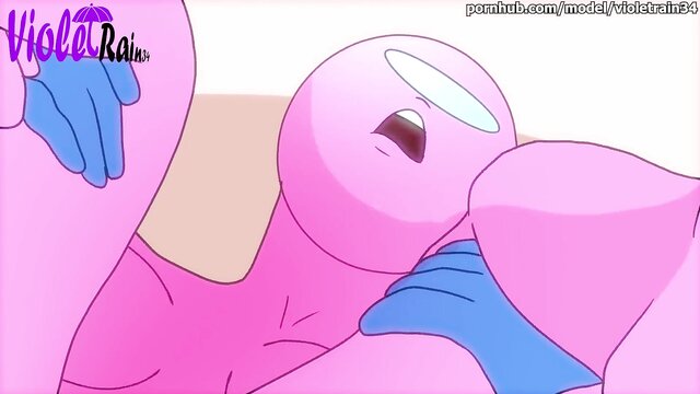 Anime girl begs for harder anal in HD video