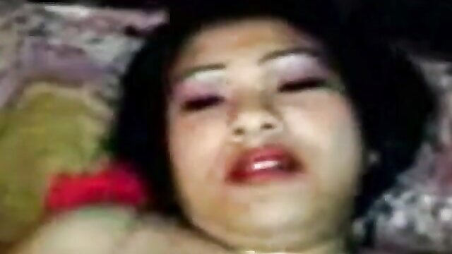 Asian BBW smoking and getting fucked with big boobs and whore tag