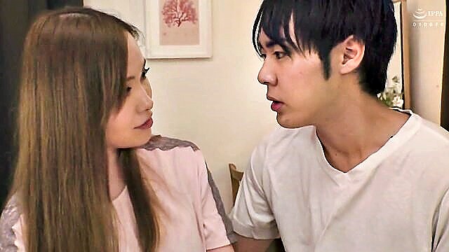 Asian MILF steps up her game in hot stepfamily video