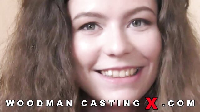 Hardcore doggy style action in casting video