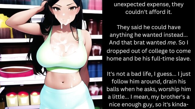 Voice-acted captions with AI-generated hentai pics based on my story, "Tales From the Oedipeal Zone."