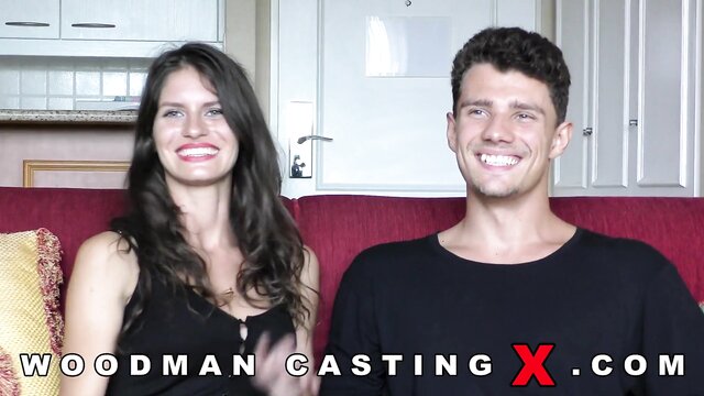 Malena\'s big tits and anal skills shine in Woodman casting video
