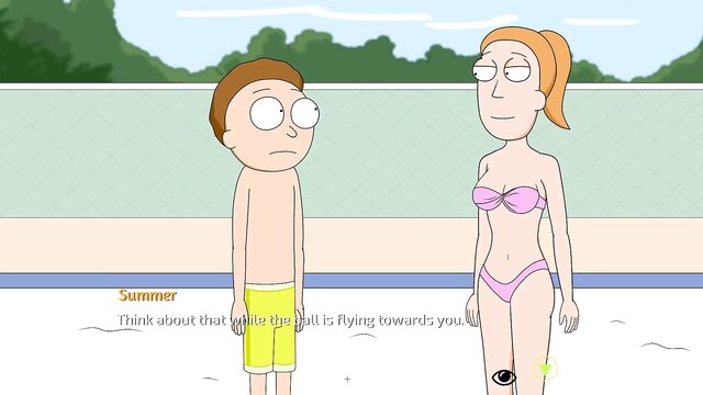 Rick and Morty\'s pool day in Season 3, Episode 6