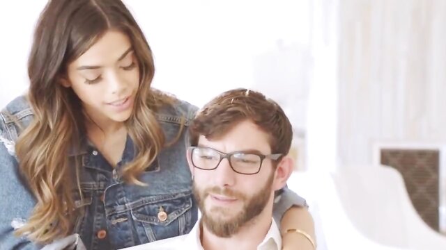 Interracial couple enjoys anal sex and facials in HD video