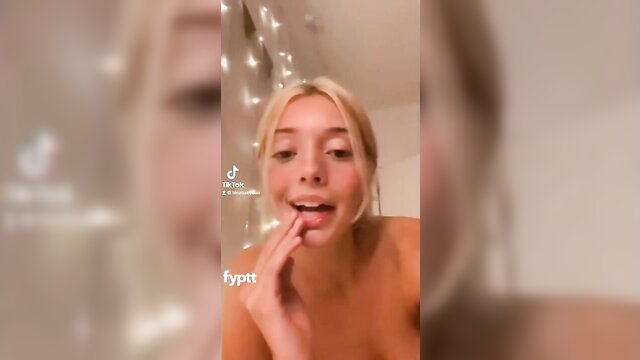 Natural boobs and wild teens in the best of TikTok compilation