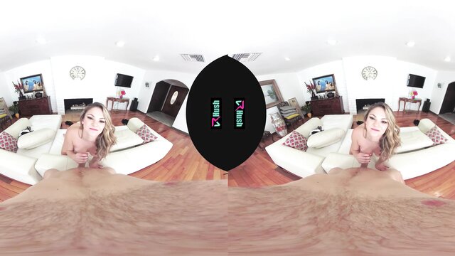 Experience Athena Faris\'s petite body in virtual reality POV