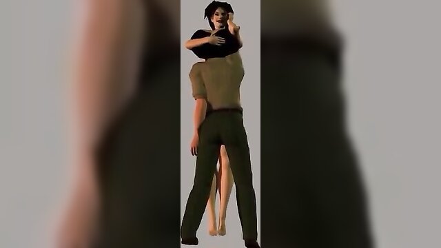 Sorry, no hardcore action, but this 3D hentai porno is worth a watch