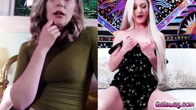 A steamy masturbating video